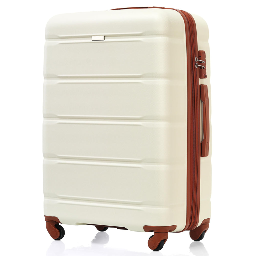 EastVita Lightweight, Beige, Carry-On 20/24/28Inch