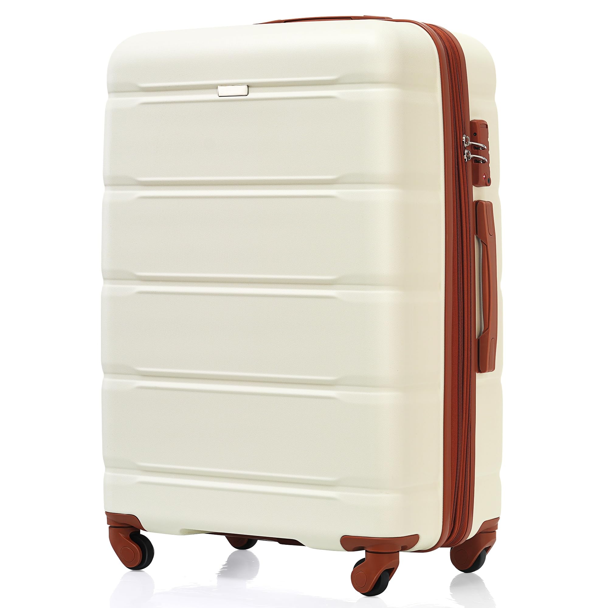 EastVita Lightweight, Beige, Carry-On 20/24/28Inch