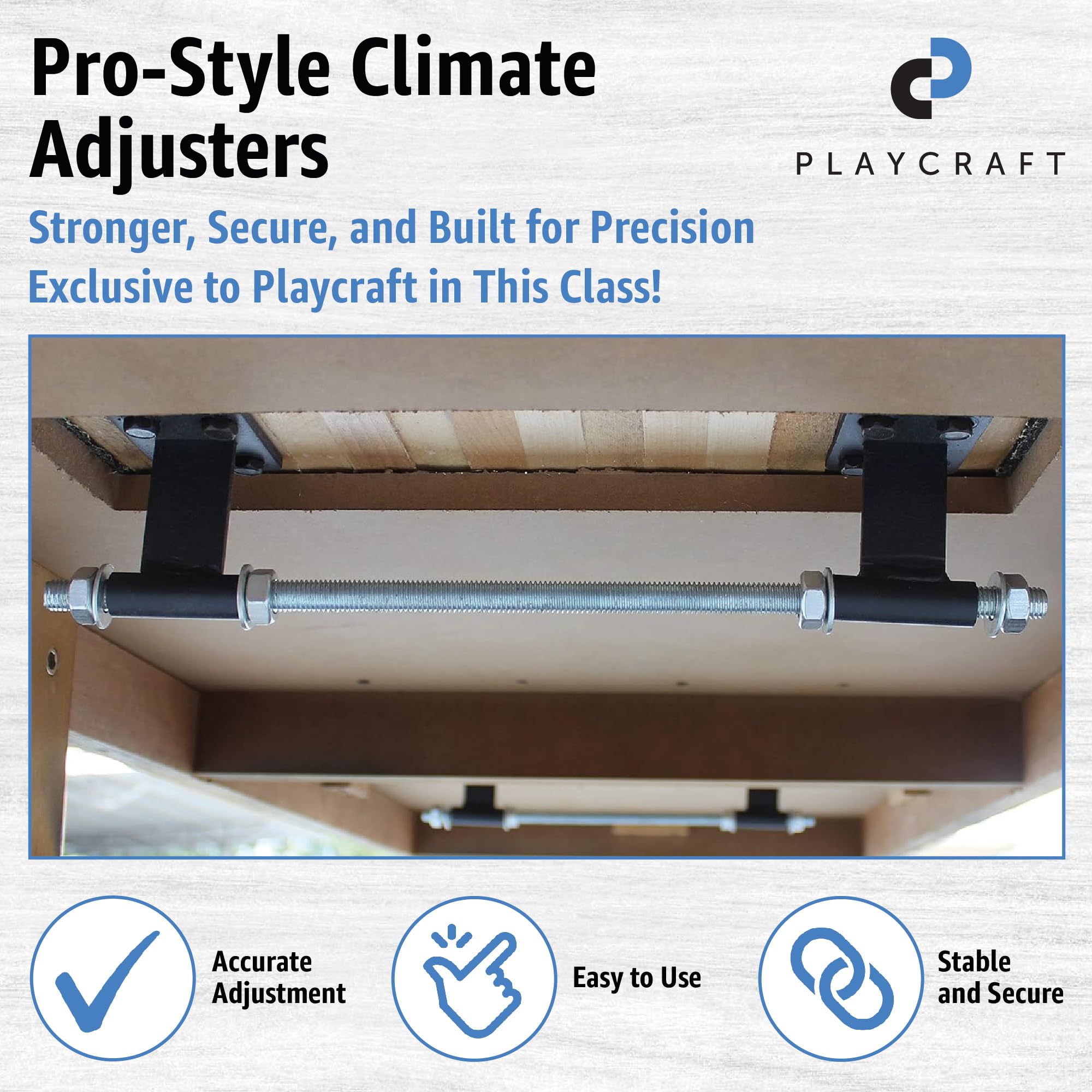 Playcraft Woodbridge Shuffleboard Table with Storage Cabinet - Shuffle Board Game Table Set with Matching Abacus, 8 Pucks, Brush & Wax (Made in USA) - Pro Style Climate Adjusters - Cherry - 12ft