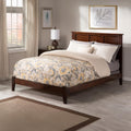 AFI, Madison Full Foundation Bed, Walnut