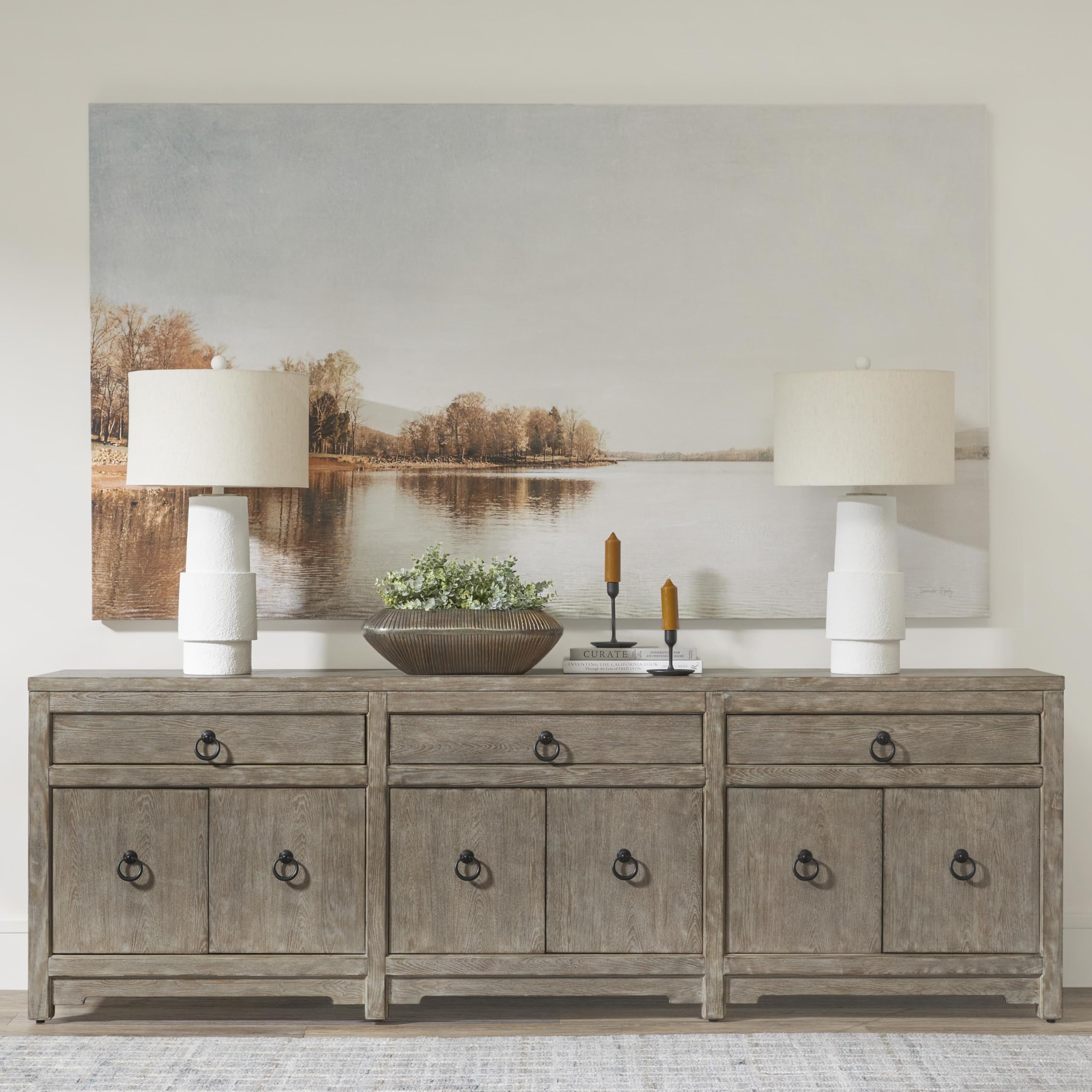 Parker House Edinburg Driftwood 90" Console