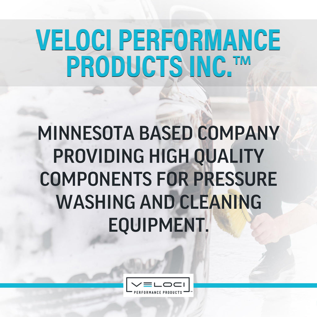 Veloci Performance HydroJet Pressure Washer Surface Cleaner Attachment with Gun for Driveways, Concrete, Patios, Commercial-Grade, 22.2001, 21”
