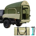 Niphean Truck Bed Tent for Camping 5.5ft-8ft for 2+1 People, 2 Mins Fast Setup Inflatable Pickup Truck Tent, PU 3000mm Waterproof & High-Strength Windproof, Spacious Interior for Multi-Landscape