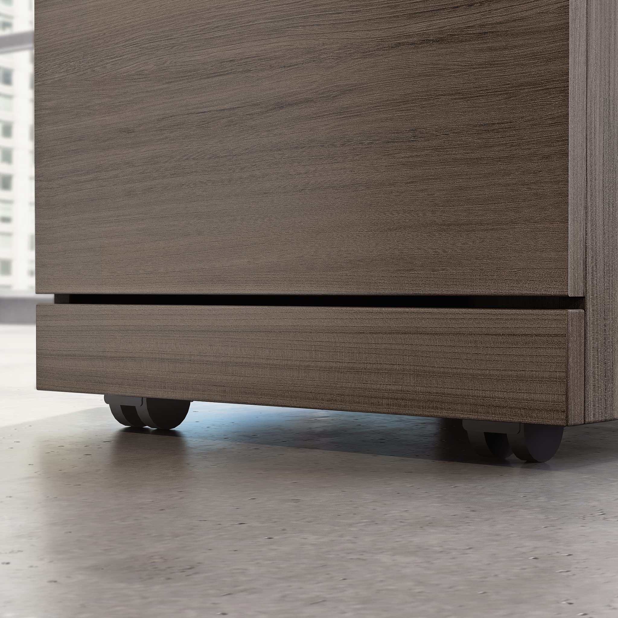 Sauder Affirm 2 Drawer Mobile File, Hudson Elm Finish