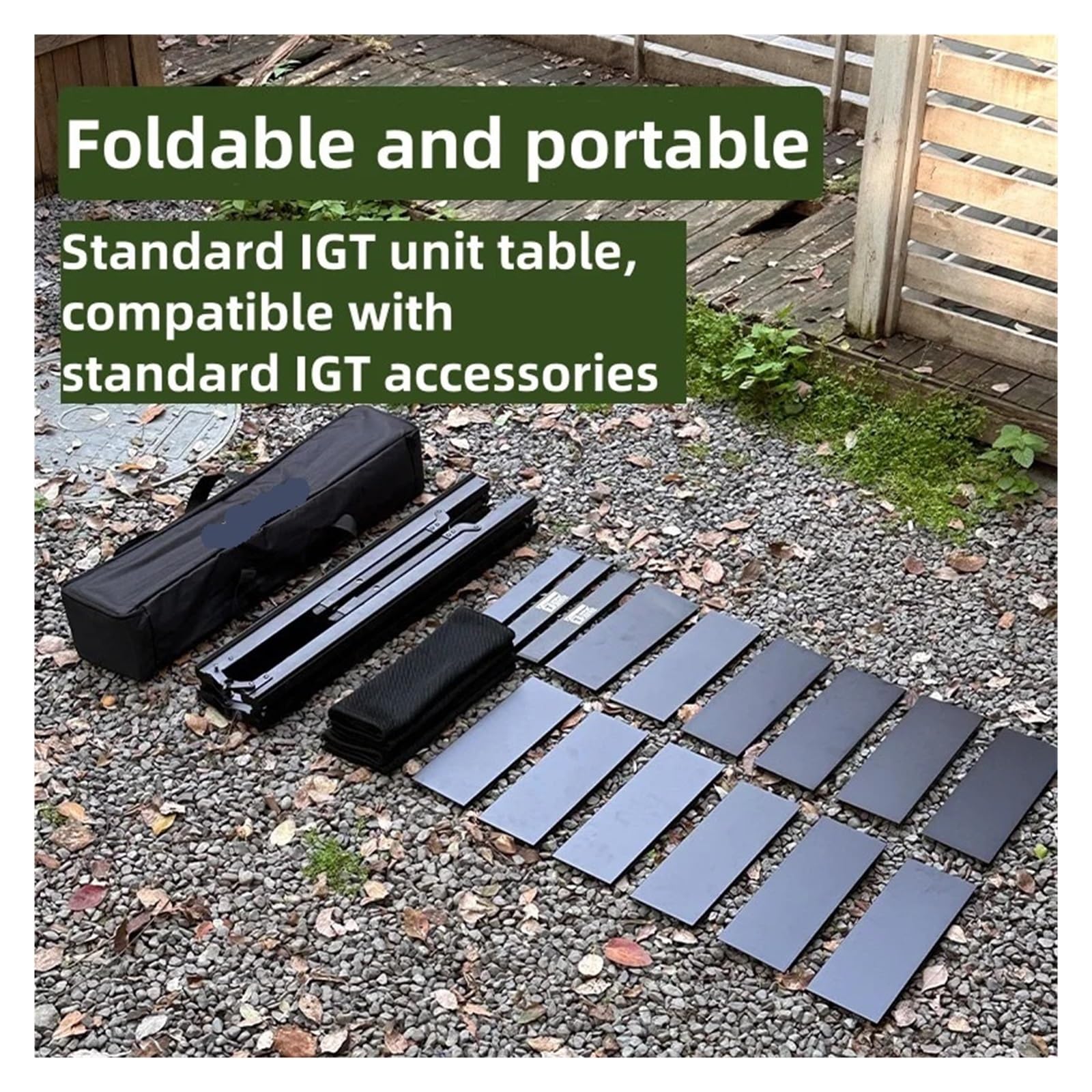 Compatible for Tryhomy Outdoor Camping Table 6 Unit Portable Aluminum Alloy Super Lightweight Foldable Barbecue Picnic