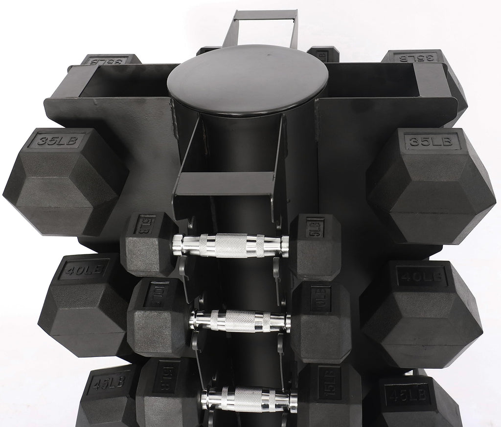 Fitvids Dumbbell Rack Multifunctional Weight Stand for Home Gym, Vertical