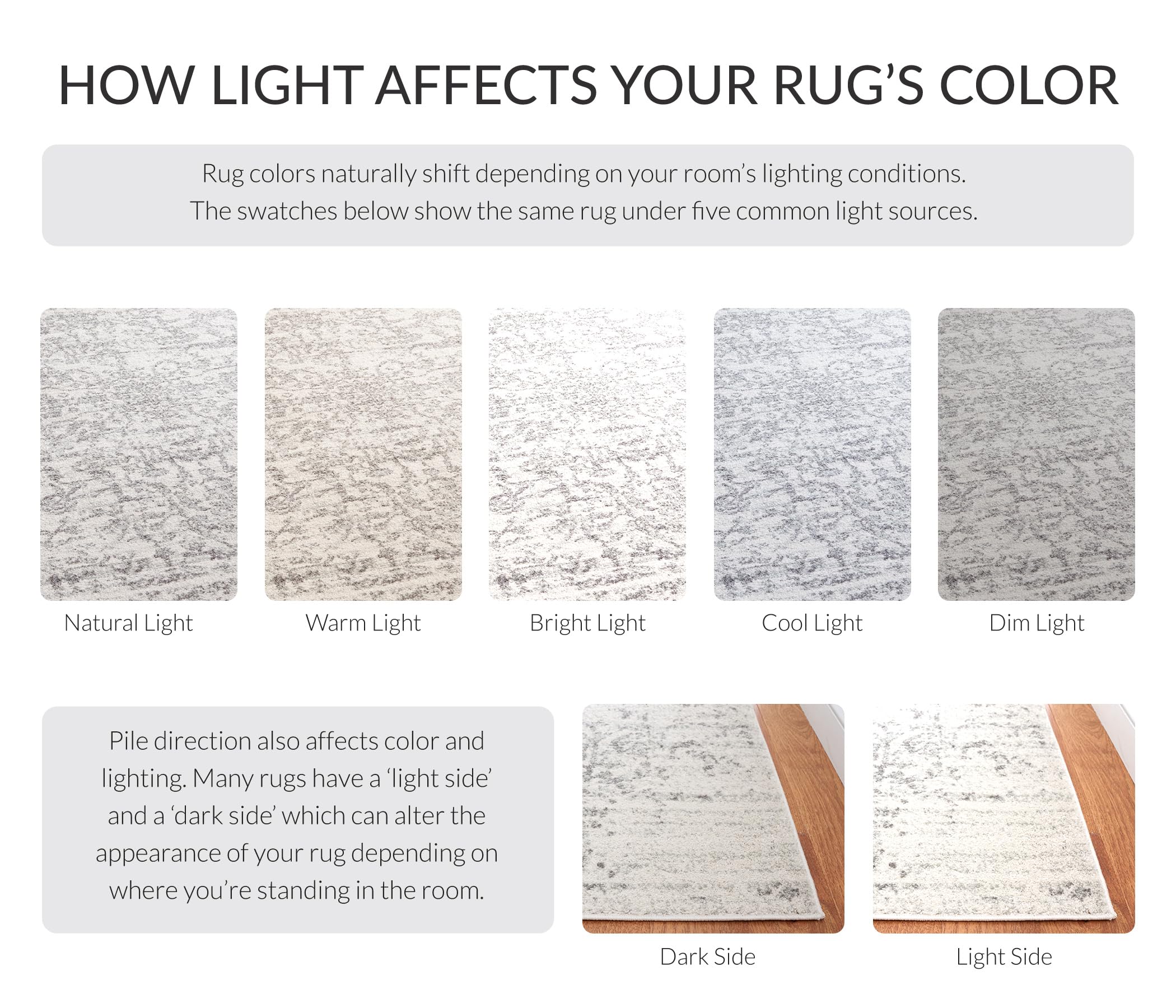 SAFAVIEH Madison Collection Area Rug - 10' x 14', Silver & Ivory, Snowflake Medallion Distressed Design, Non-Shedding & Easy Care, Ideal for High Traffic Areas in Living Room, Bedroom (MAD603G)