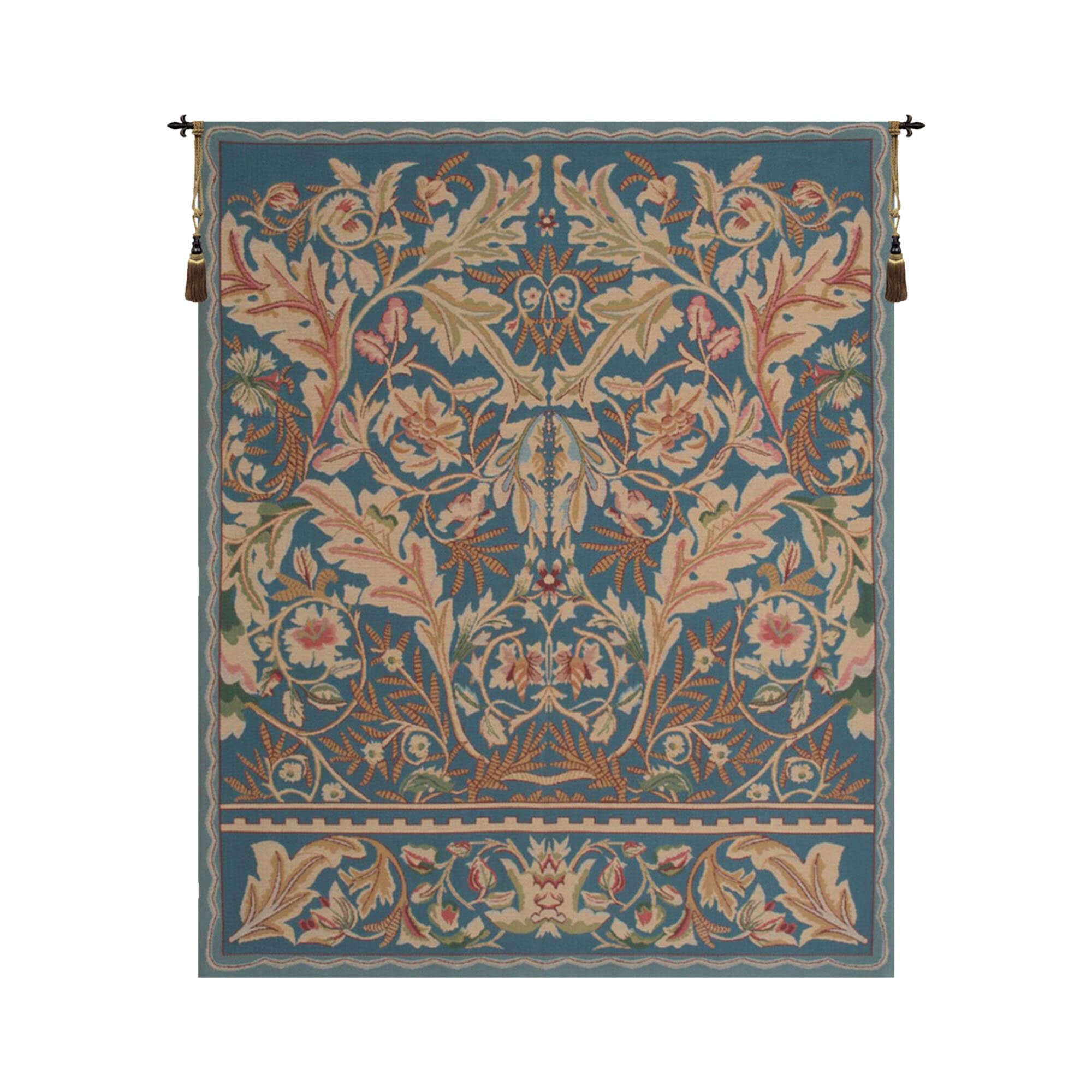 Charlotte Home Furnishings Inc – Acanthus III Belgian Medium Tapestry Wall Hanging | Nature-Inspired Wall Decor | 33 in. x 40 in. | Cotton Blend Wall Art | Living Room Home Decor Accents