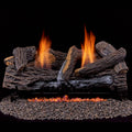 Duluth Forge Ventless Liquid Propane Gas Log Set - 24 in. Stacked Oak, 33,000 BTU, T-Stat Control - Model# DLS-L24T-2