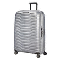Samsonite Proxis Hardside Expandable Luggage with Spinners, XLarge Spinner, SILVER