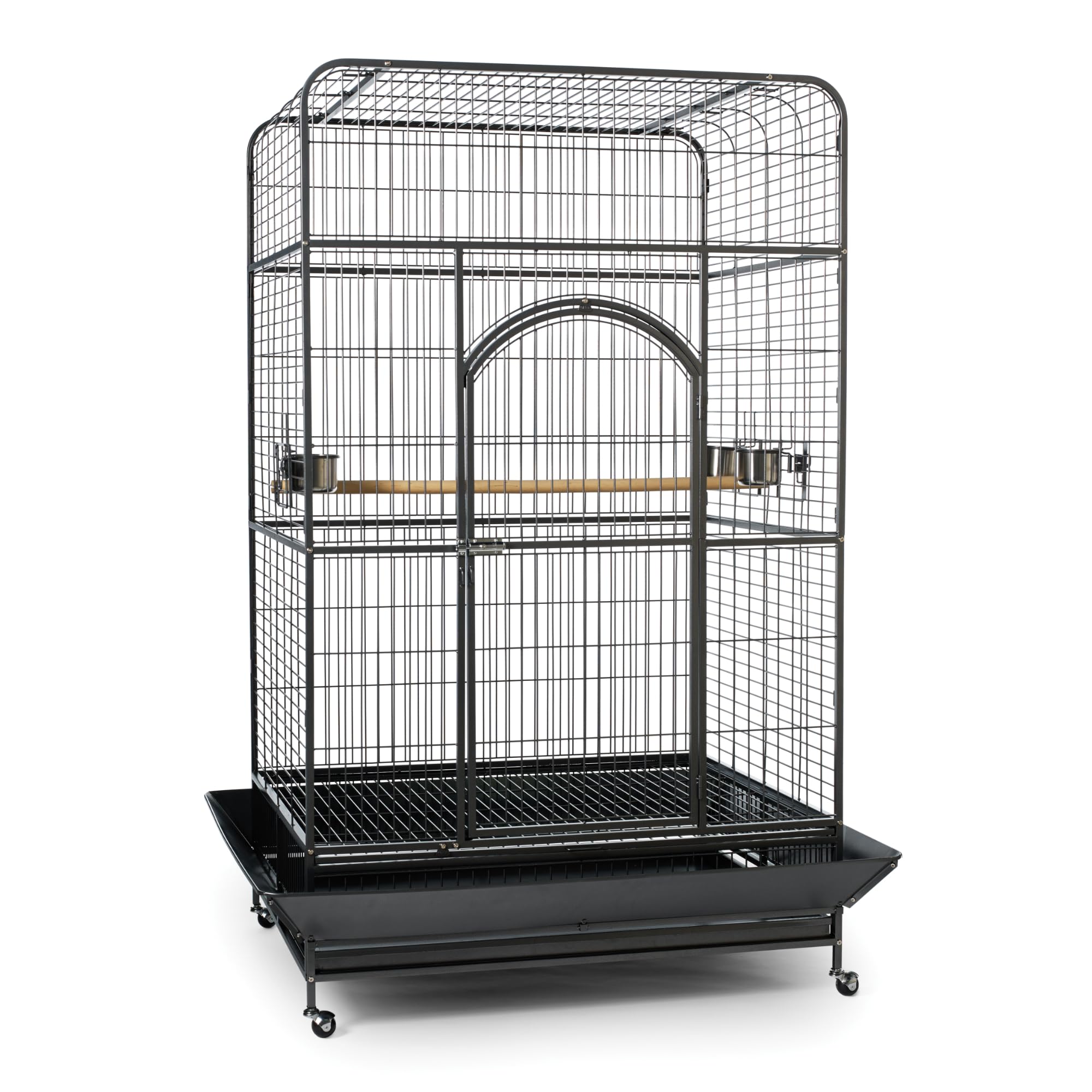 Prevue Pet Products Empire Bird Cage, X-Large, Black Hammertone,46" L x 36" W x 78 1/4" H
