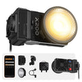 ZHIYUN MOLUS X200 Bi-Color Standard 200W Video Light [Official] Handheld Continuous Output Light Portable Professional Photography Light Bowens Mount 2700K~6500K CRI≥95 TLCI≥97 Only 800g (NO Battery)