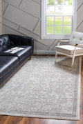 Unique Loom Portland Collection Area Rug - Albany (10' x 14' 1" Rectangle, Ivory/ Beige)