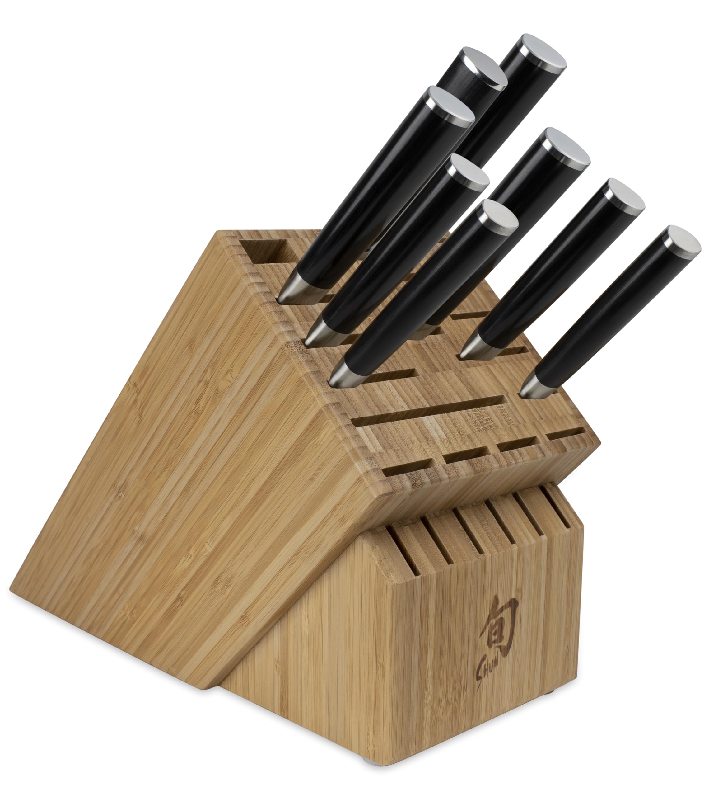 Shun Classic 9 Pc Chef's Choice Knife Block Set