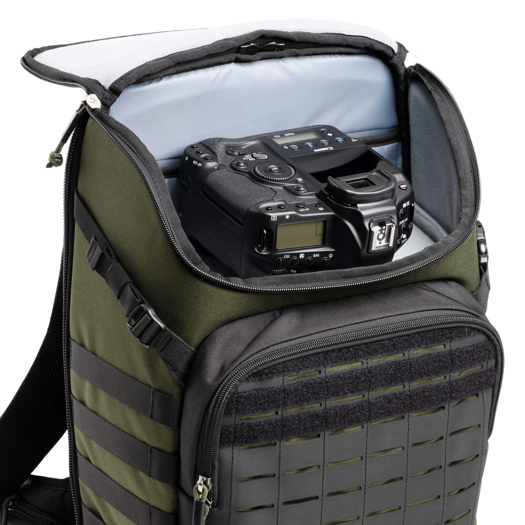 Think Tank DarkLight Tactical Camera Backpack 25L – Montane Green