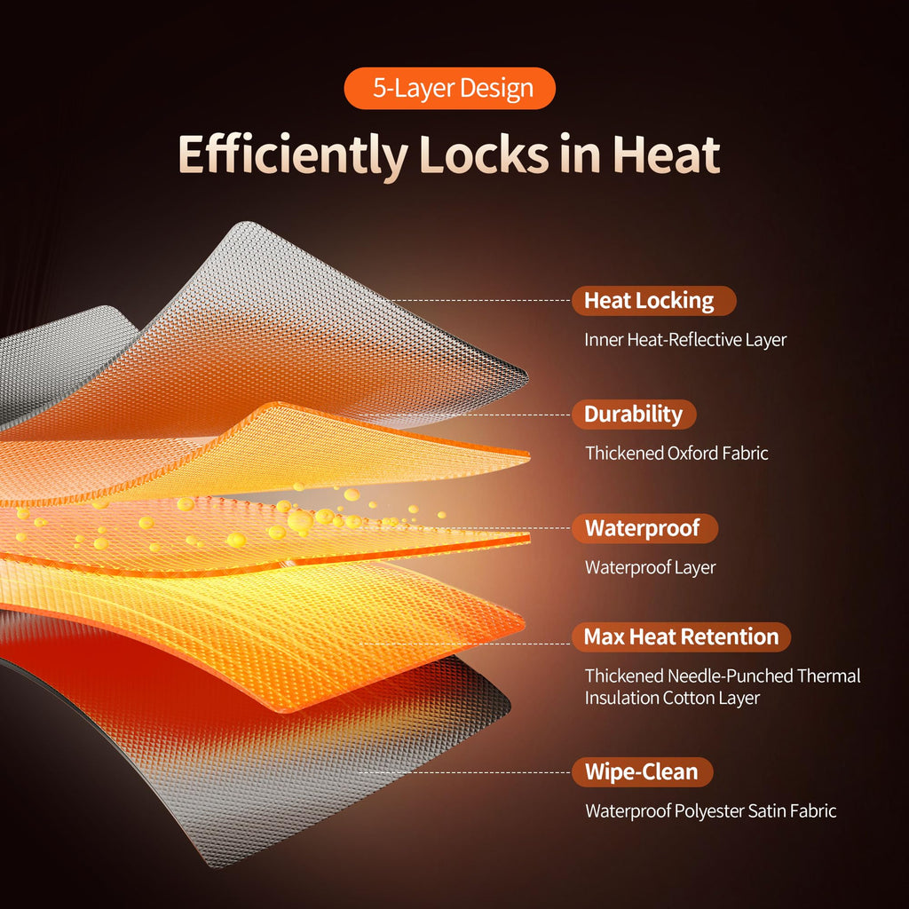 Infrared Sauna Box, Portable Steam Infrared Sauna with Red Light Therapy for Body, Sauna Tent with 660nm & 850nm Infrared Red Light Therapy Lamp, 3L/1200W Steamer, 9 Levels Heat, Timer, Folding Chair