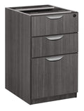 Regency Legacy Desk Pedestal Cabinet with Two File one Box Drawer, Ash Grey