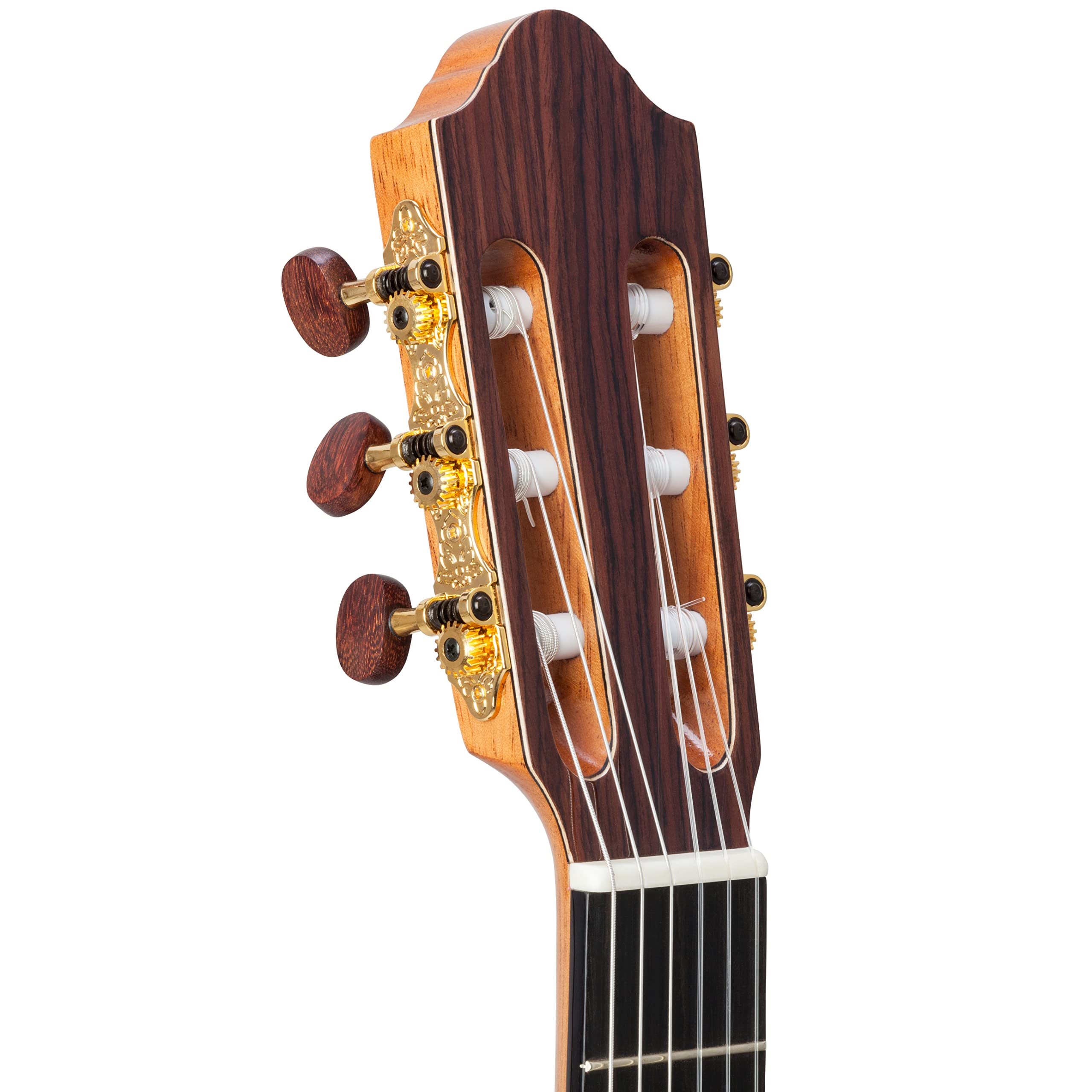 Kremona Fiesta F65CW-SB – Acoustic/Electric Nylon String Guitar – Handmade in Europe – Deluxe Hardshell Case Included