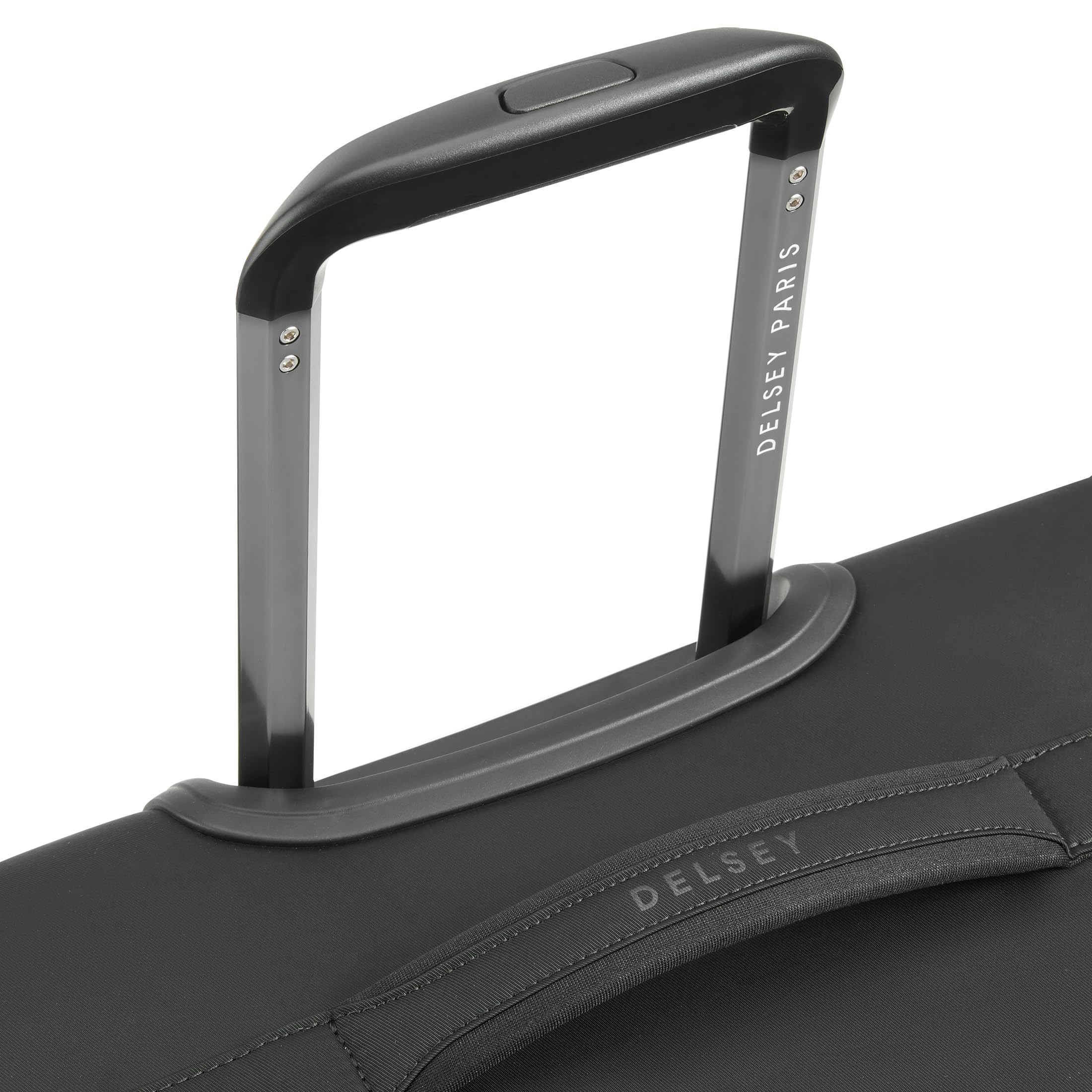 DELSEY PARIS Cruise 3.0 Softside Expandable Luggage with Spinner Wheels, Black, Checked-Large 28 Inch