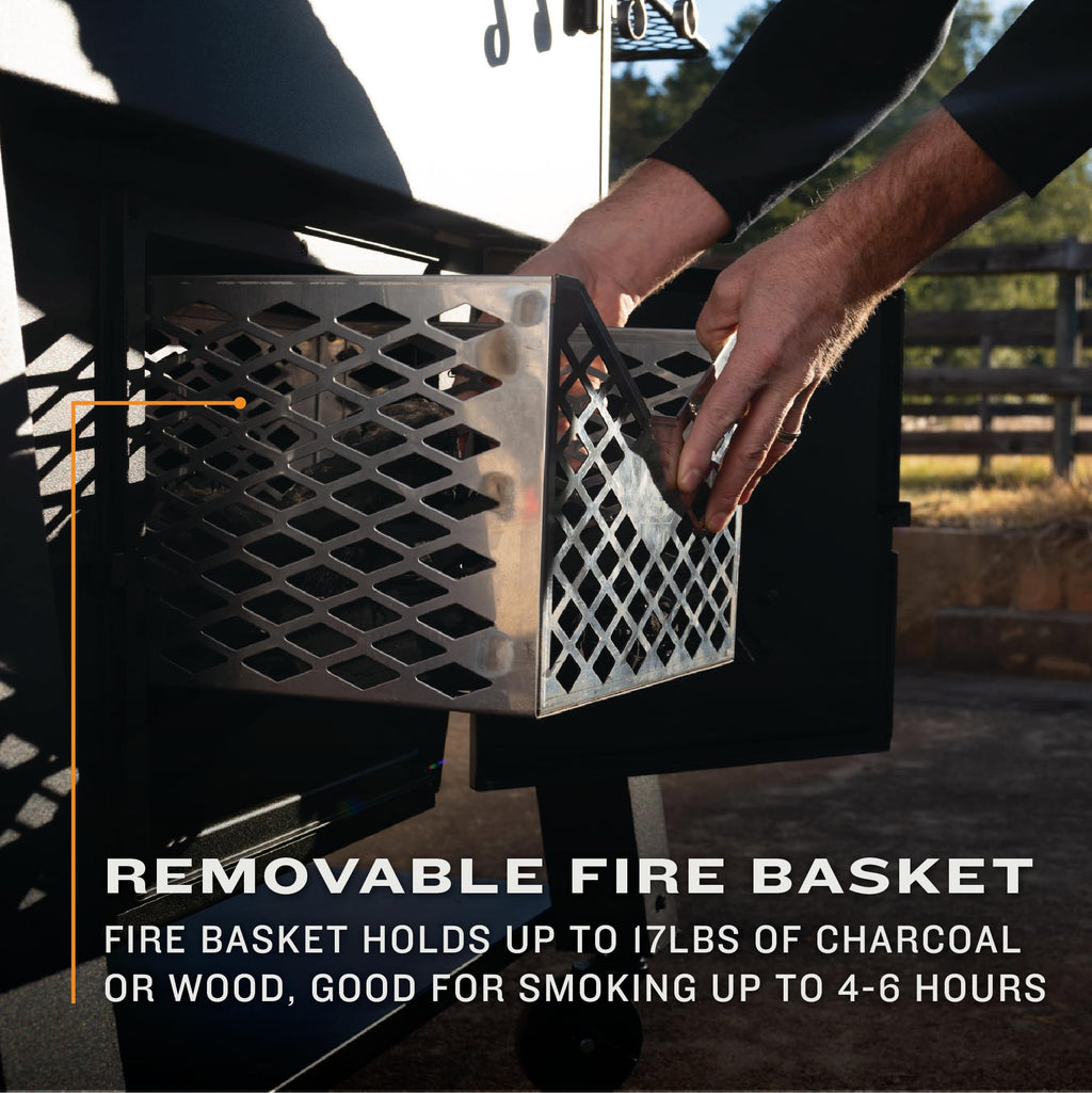 Oklahoma Joe's Marshal Centerbox Smoker, Black - 23202164