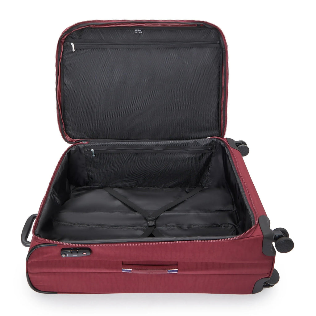 Kipling Youri Spin Large Printed 4 Wheeled Rolling Luggage
