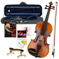 Ricard Bunnel G2 Violin Outfit 1/8 Size - Carrying Case and Accessories Included - Solid Maple Wood and Ebony Fittings By Kennedy Violins