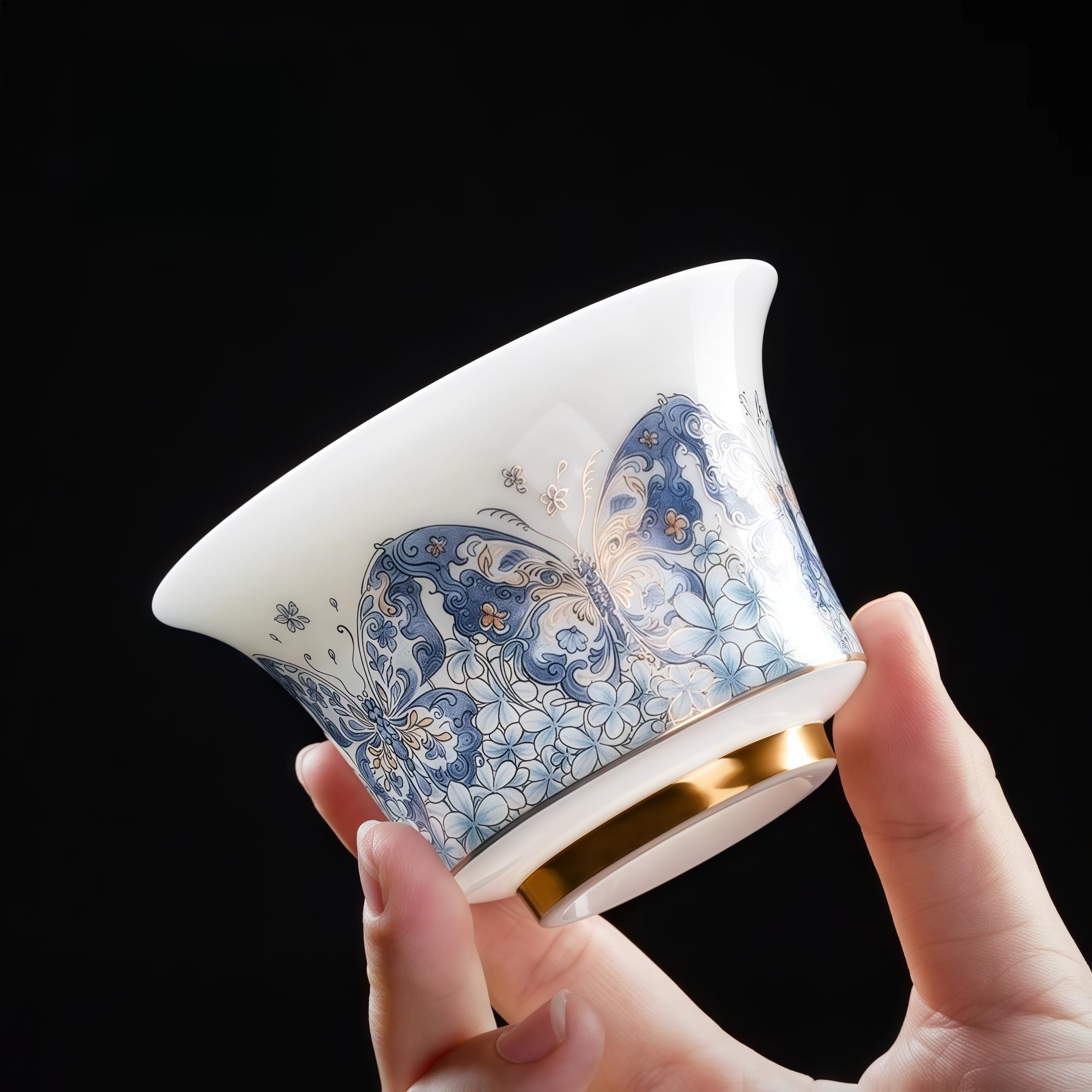 10 Pcs, Top Ceramic China Tea Set, Bone China Tea Cups Set, Fine China, Teacup, Chinese Gifts