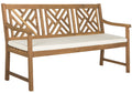 Safavieh PAT6738A Outdoor Collection Bradbury 3 Seat Bench