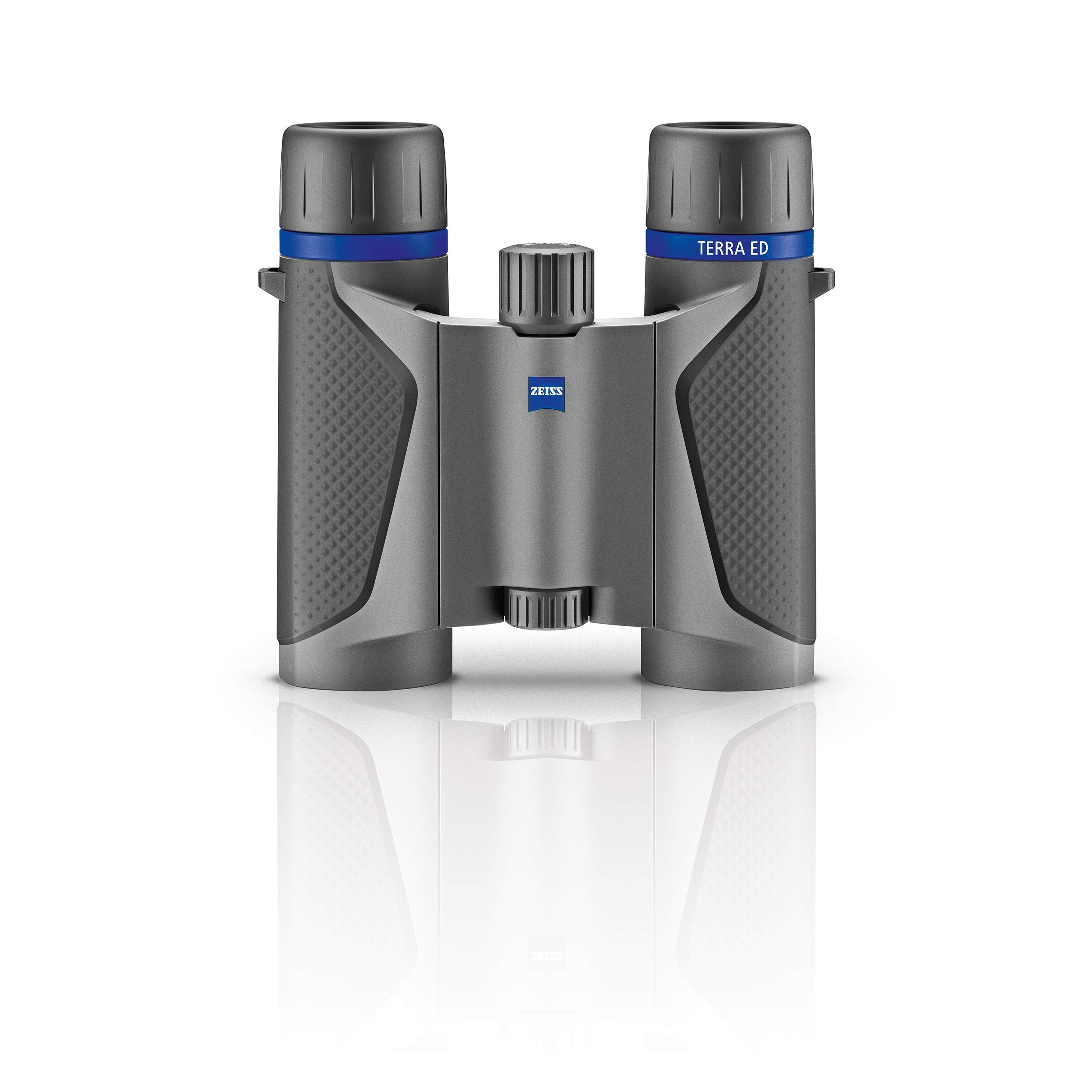 ZEISS Terra ED Pocket Binoculars 8x25 Compact, Waterproof, and Fast Focusing with Coated Glass for Optimal Clarity in All Weather Conditions for Bird Watching, Hunting, Sightseeing, Grey