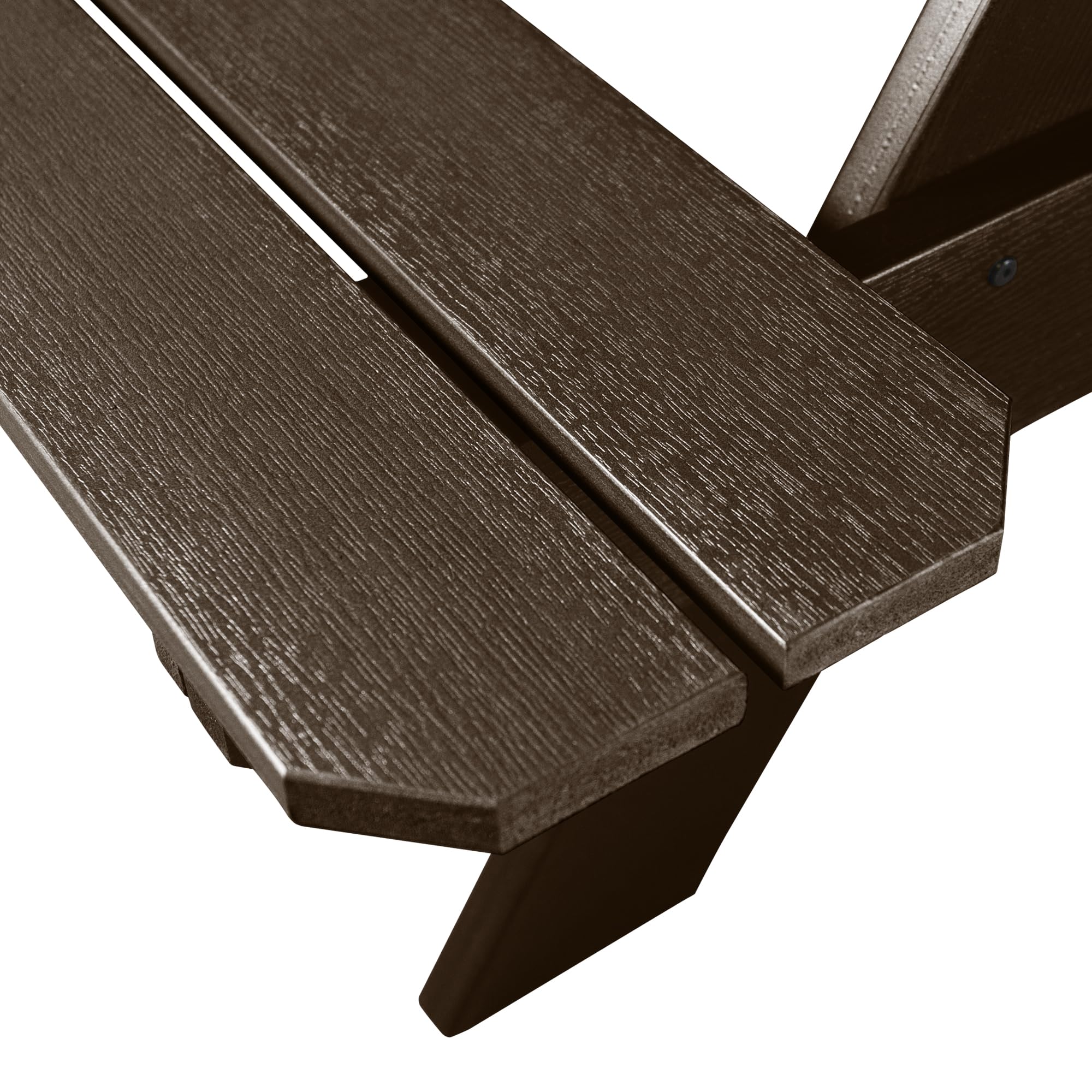 Highwood Hometown Picnic Table, 6 Foot, Weathered Acorn