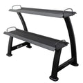Valor Fitness 2-Tier Kettlebell Storage Rack – Heavy Duty Weight Holder, Organize Gym Equipment, 600 lb Max Weight Capacity for Dumbbells, Kettlebells & Fitness Gear Sports Equipment Organizer