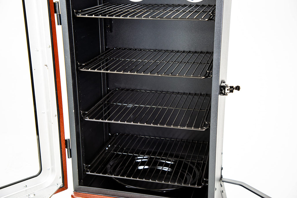 Pit Boss 3-Series Gas Vertical Smoker, Red Hammertone - 10773