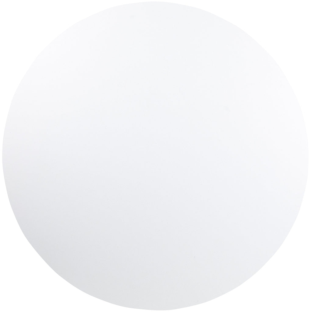 Flash Furniture Elon 6' Round All-Occasion Plastic Folding Event Table, Foldable Portable Banquet Table for Indoor/Outdoor Events, White