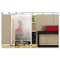 Quartet Privacy Screen, 64" x 38" Translucent Portable Wall Divider, Adjustable Height, Sturdy Aluminum Frame on Wheels, Includes Attachable White Board (WPS2000)