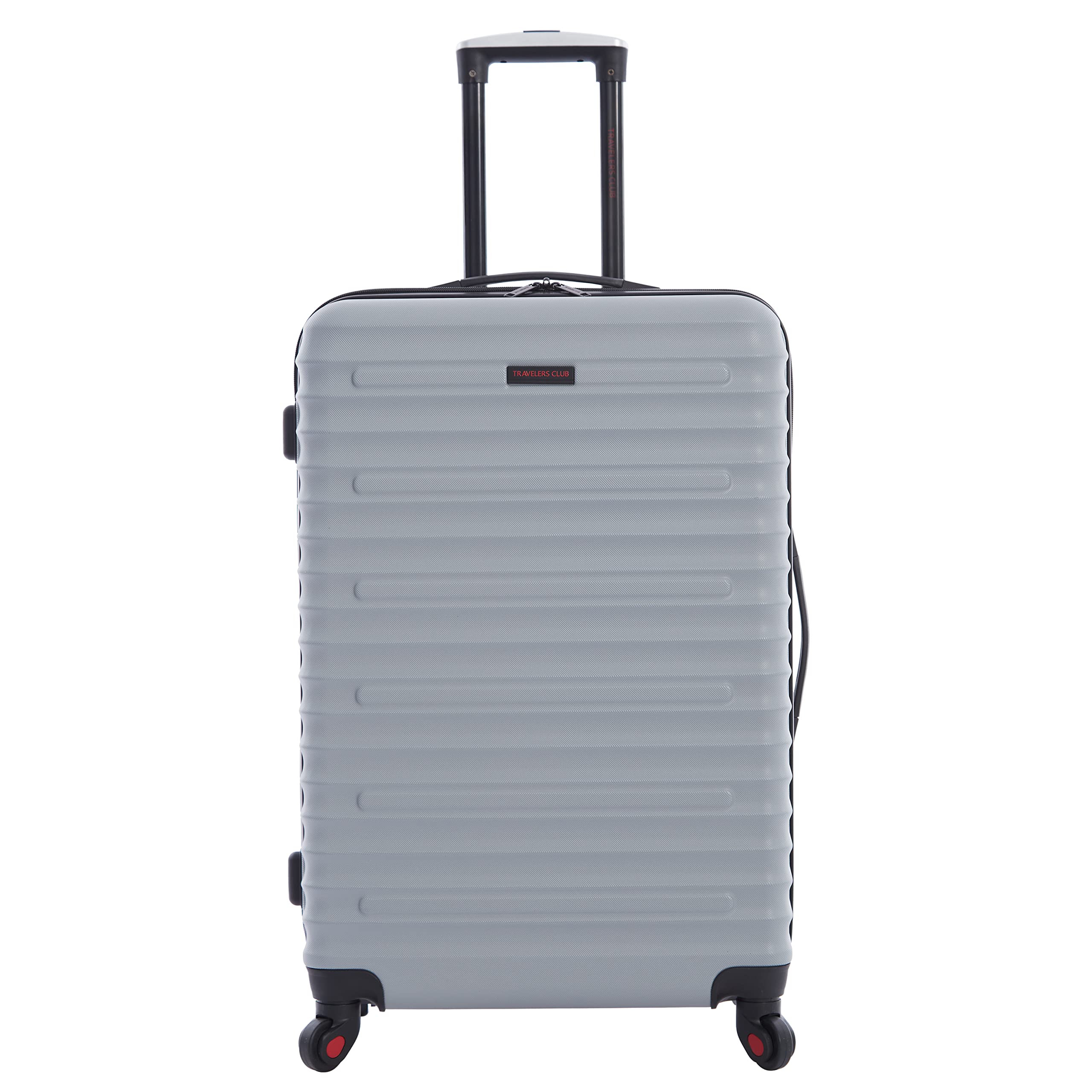 Travelers Club 6 Piece Orion Luggage and Travel Accessories Set, Grey