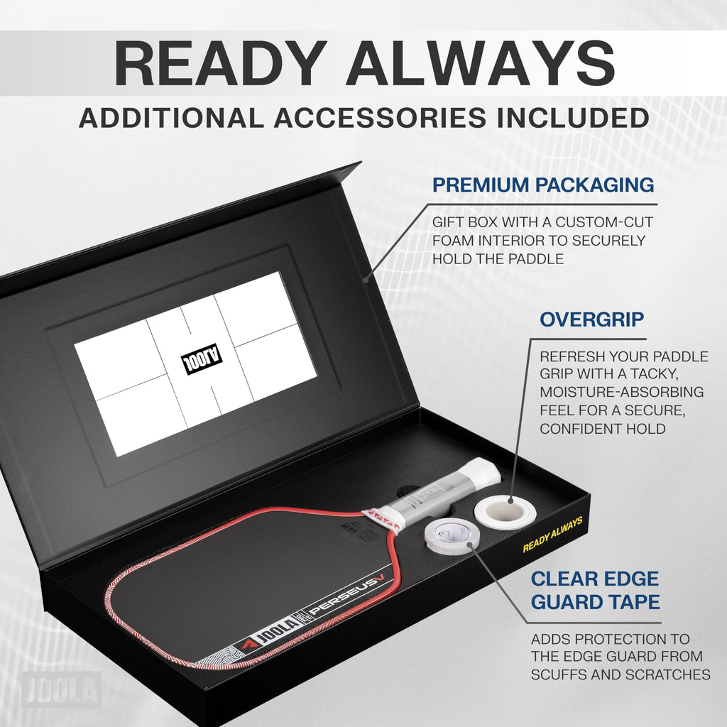 JOOLA Pro V Pickleball Paddle - 14mm/16mm - Raw Carbon Fiber Textured Surface - Enhanced Frame & Propulsion Core, USAPA & UPA-A Certified, NFC Chip Enabled, Premium Control & Lightweight Performance