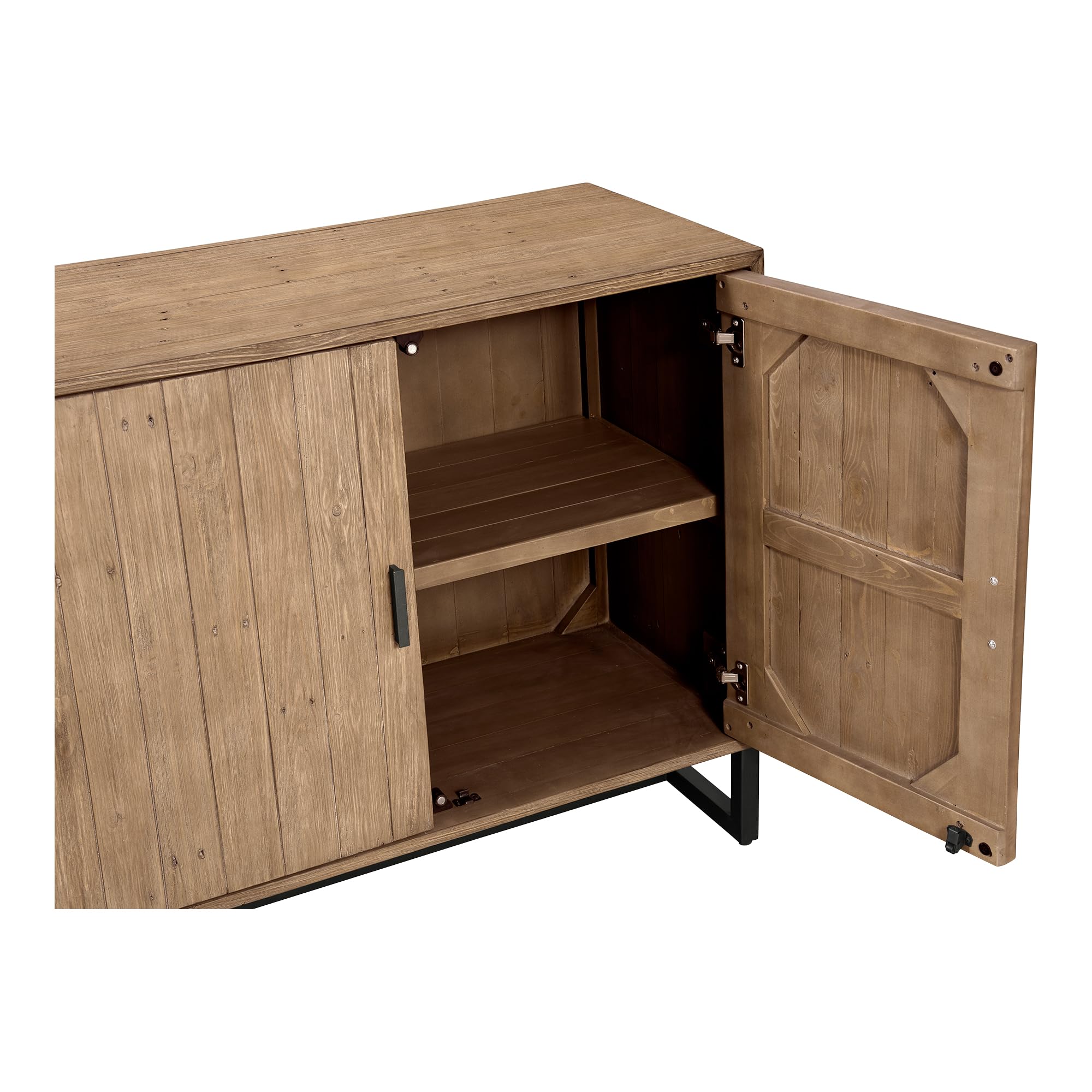 Moe's Home Collection Sierra Cabinet Wood Brown