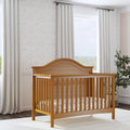 Carter's by Davinci Nolan 4-in-1 Convertible Crib in Chestnut, Greenguard Gold Certified