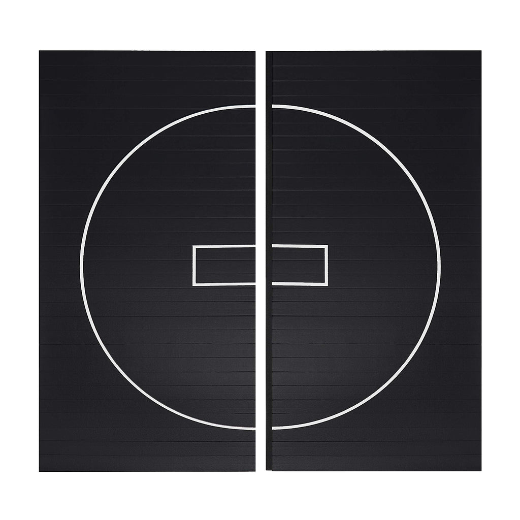 Gold Medal Sports 10' x 10' x 1.25" Wrestling Mat, Jiu Jitsu, BJJ, Wrestling Mats, Martial Arts, Thick with Automatic Connector, Wrestling for Home, Judo, Tatami, Flexi Roll