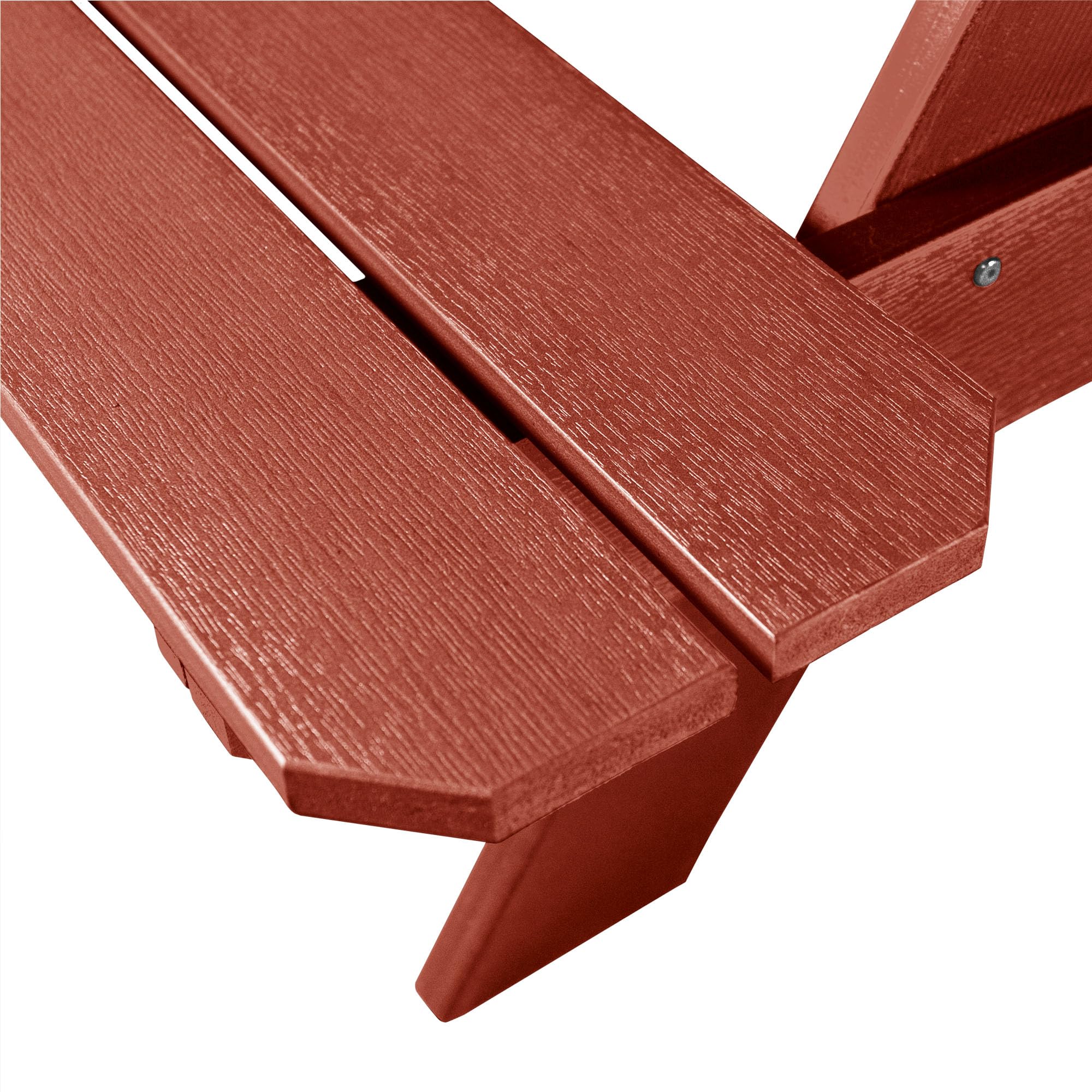 Highwood Hometown Picnic Table, 6 Foot, Rustic Red