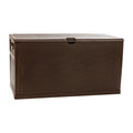 Flash Furniture 120 Gallon Plastic Deck Box - All-Weather Patio Storage and Organization for Throw Pillows, Pool Toys or Garden Tools