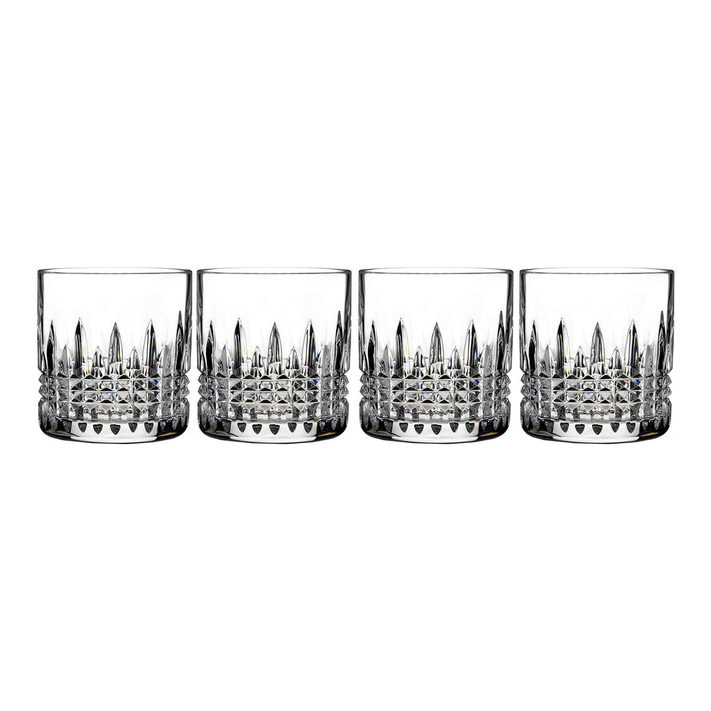 Waterford Connoisseur Lismore Diamond Straight Tumbler Set of 4