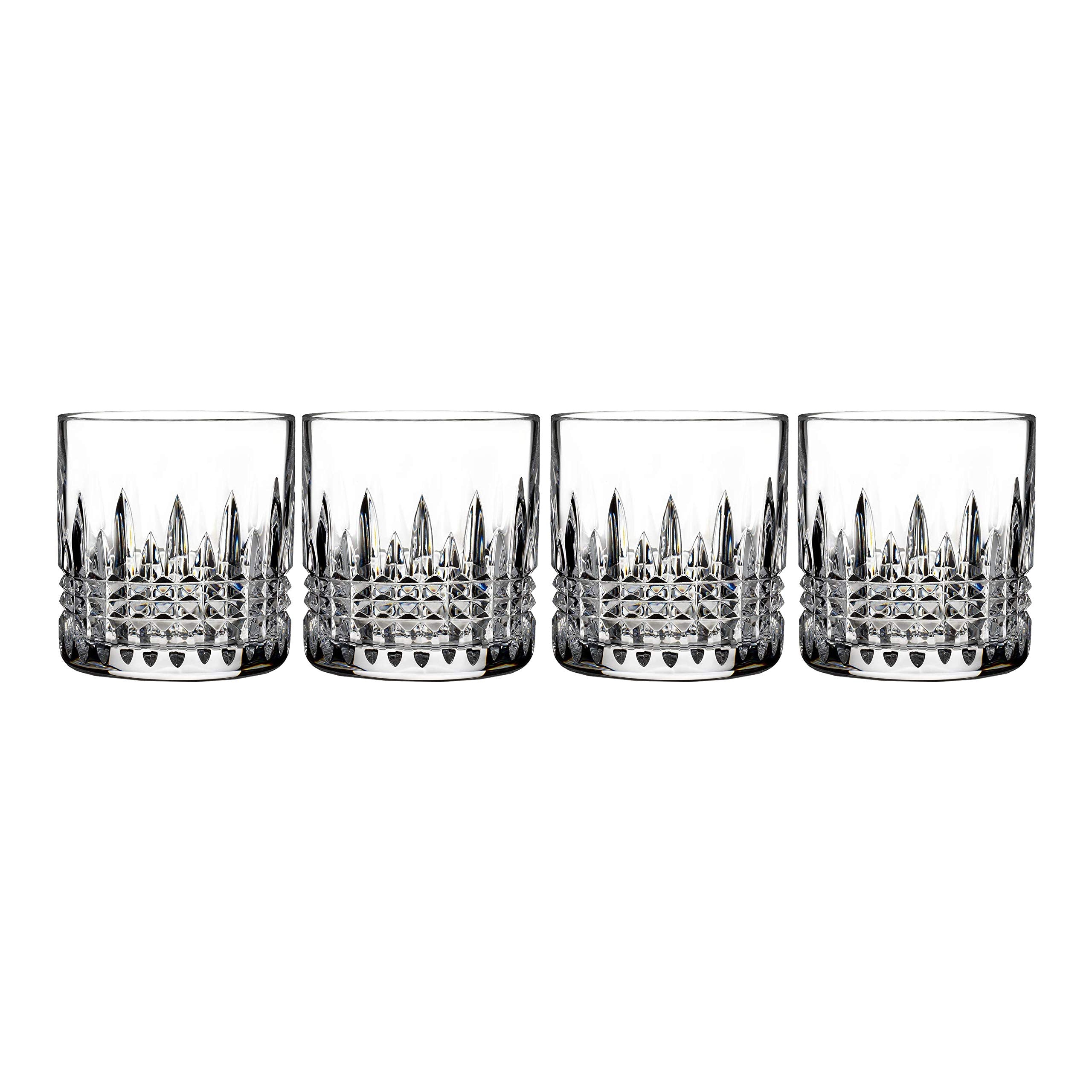 Waterford Connoisseur Lismore Diamond Straight Tumbler Set of 4