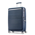 Samsonite Paralux Large Checked Luggage - Innovative Design - Quick Access Front Pocket - Dual Suspension Wheel Technology - TSA Lock - Expandable - Includes Removable Packing Cubes - Midnight Navy