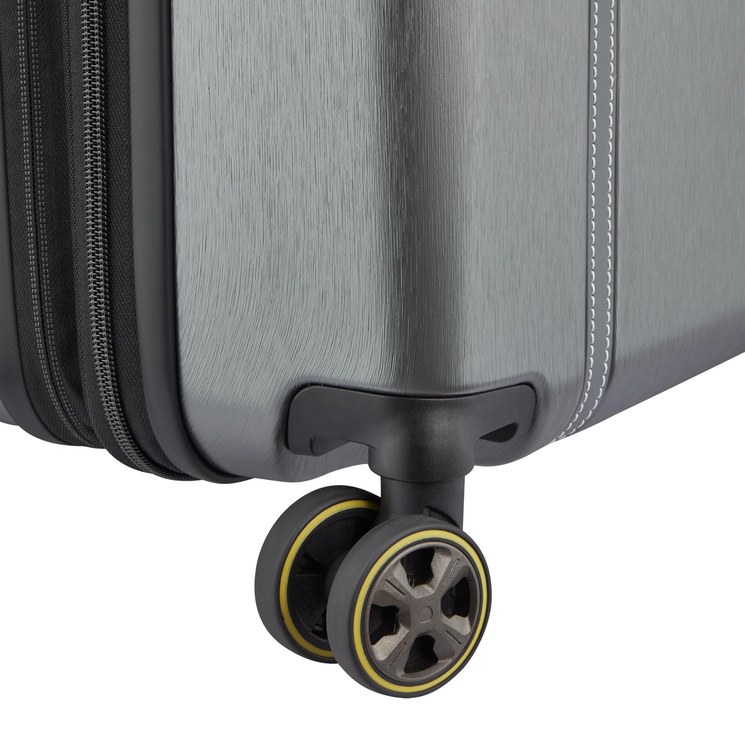 DELSEY PARIS Cadence Hardside Expandable Luggage with Spinner Wheels, Silver, Carry On 20 Inch