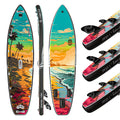 iTAOSTAR N02E 35" Extra Wide SUP for Enhanced Stability - Inflatable Stand Up Paddle Board - Premium Paddle Board Kit for Adults & Youth - All Skill Levels - Includes SUP Accessories