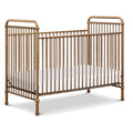 Namesake Abigail 3-in-1 Convertible Baby Crib (Gold) - GREENGUARD Gold Certified - Convertible Crib to Toddler Bed and Daybed - Baby Bed w/ 4 Adjustable Heights - Vintage Baby Crib Convertible