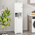 One Compartment One Door Tilt Out Laundry Sorter Cabinet White
