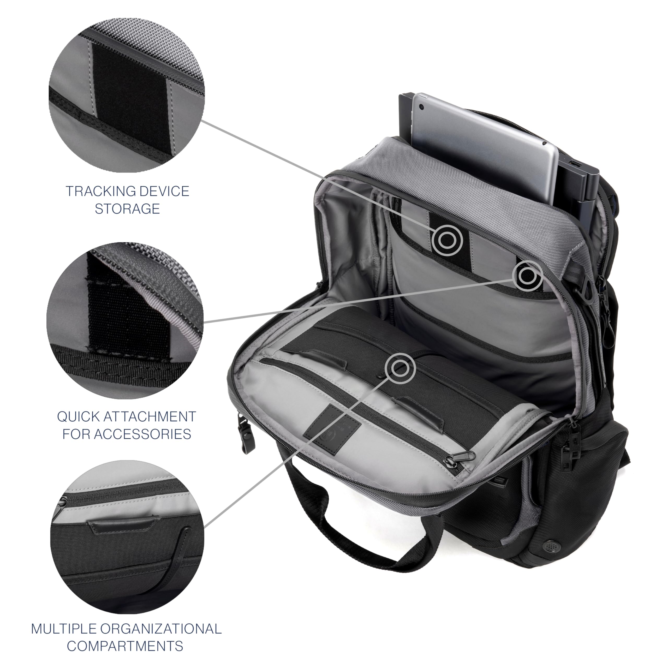 Travelpro Altitude Medium Expandable Travel Laptop Backpack 25-30L, 16 Inch Laptop, Water Resistant, Work, Business, Men and Women, Falcon Grey