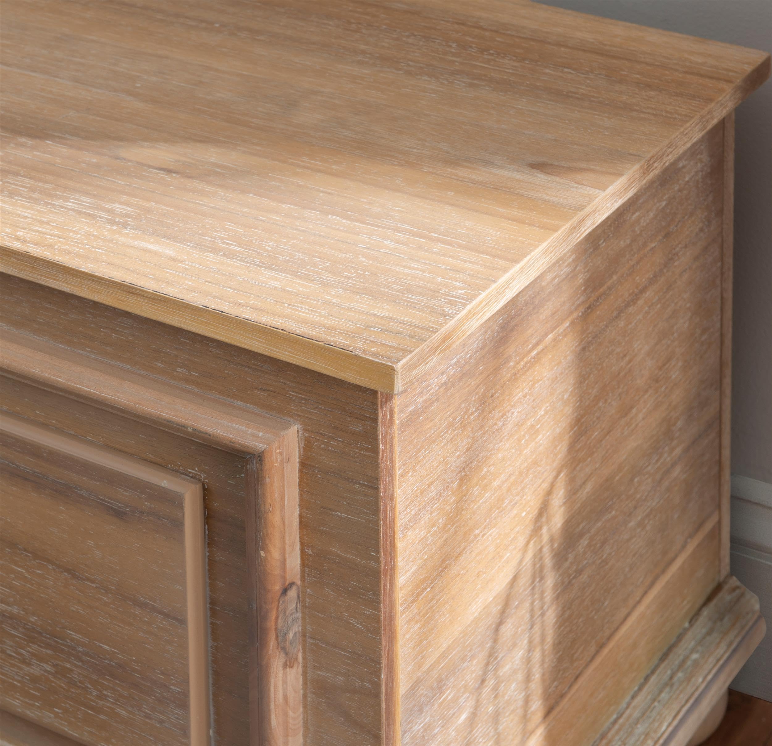 Powell Linon Chadwick Wood Cedar Chest in Natural